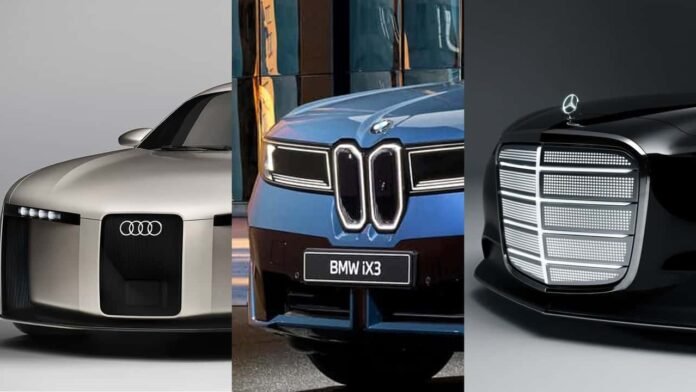Mercedes, Audi e BMW retomam designs antigos Mercedes, Audi e BMW retomam designs antigos