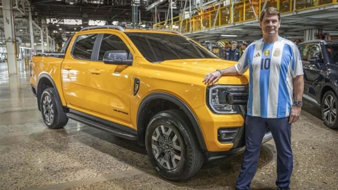 Ford Ranger híbrida plug-in será fabricada na Argentina em 2027