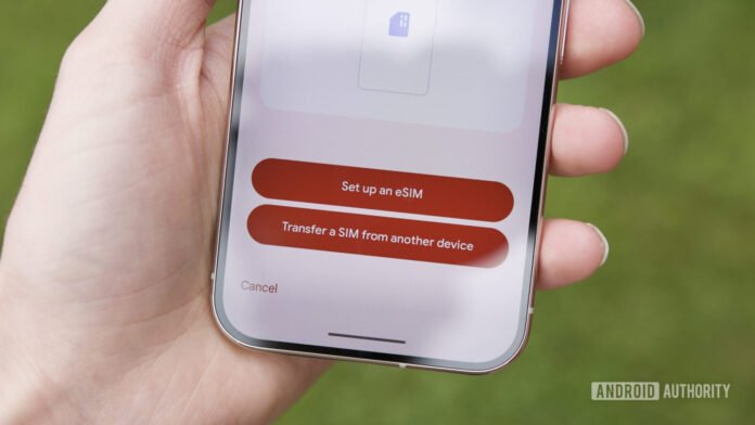 Troca de eSIM no Android ainda é um pesadelo