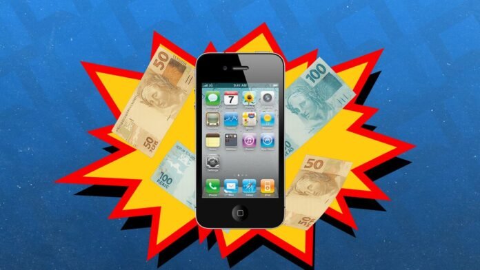 Custo do iPhone 4S em 2025 com inflação corrigida