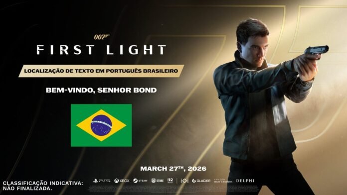 Vitória BR: 007 First Light terá texto em português
