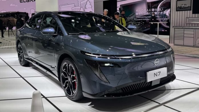 Nissan N7: sedã elétrico chinês pode chegar ao Brasil