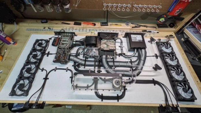 Engenheiro converte PC gamer em mesa funcional em um ano Engenheiro converte PC gamer em mesa funcional em um ano