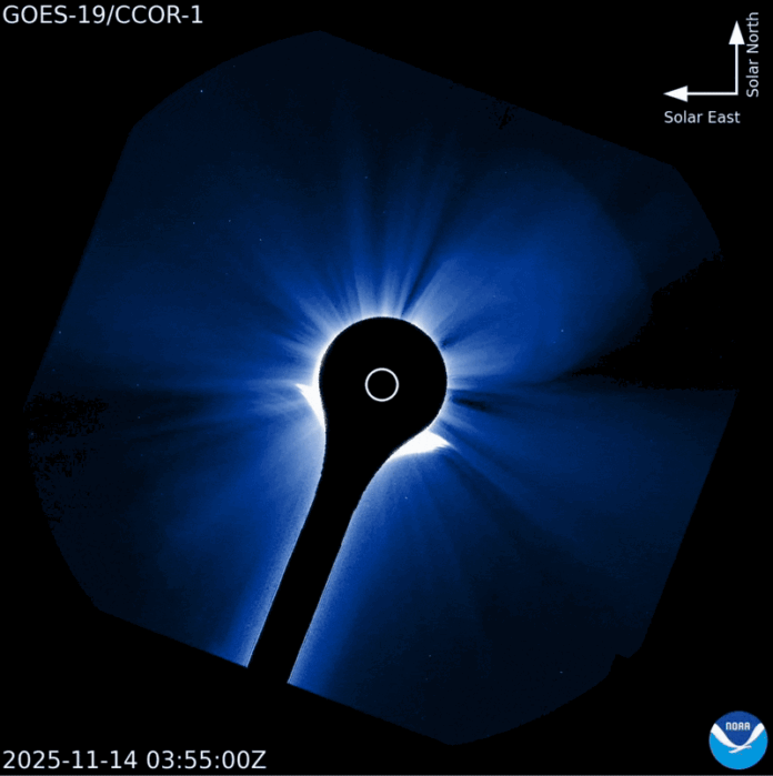 Sol emite forte flare solar em nova explosão