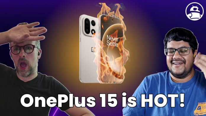 OnePlus 15 precisa de processador mais frio, não bateria maior