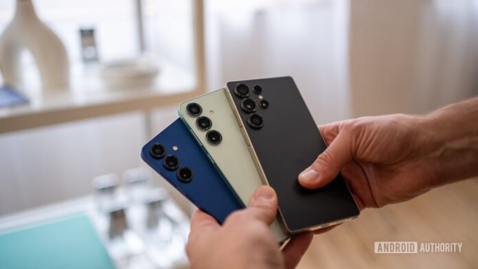 Galaxy S26: vazamento revela peso dos novos celulares