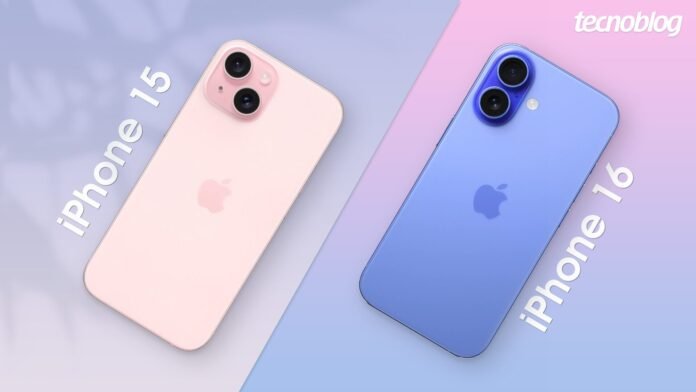 iPhone 15 vs iPhone 16: o que muda nos celulares da Apple