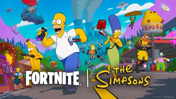 Os Simpsons chegam ao Fortnite com ilha de Springfield