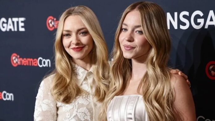 Amanda Seyfried apoia Sabrina Carpenter e Sydney Sweeney em Mamma