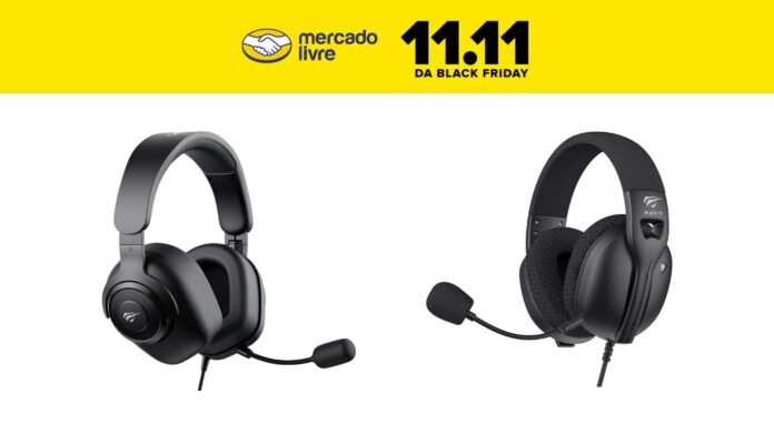 11.11: Headsets Havit por menos de R$90 no Mercado Livre