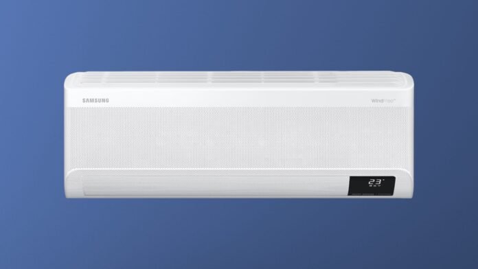 Samsung destaca benefícios do ar-condicionado WindFree AI