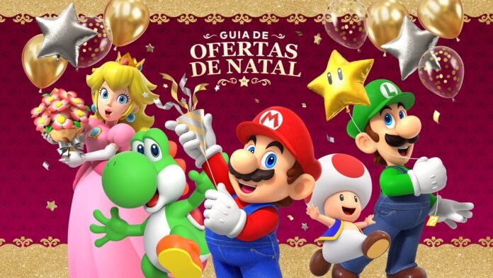 Ofertas de Natal: produtos Nintendo com preços especiais na Amazon