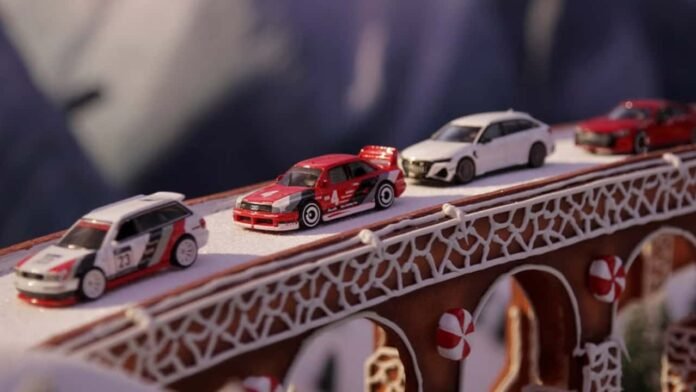 Audi celebra Natal com vídeo de carros em miniatura